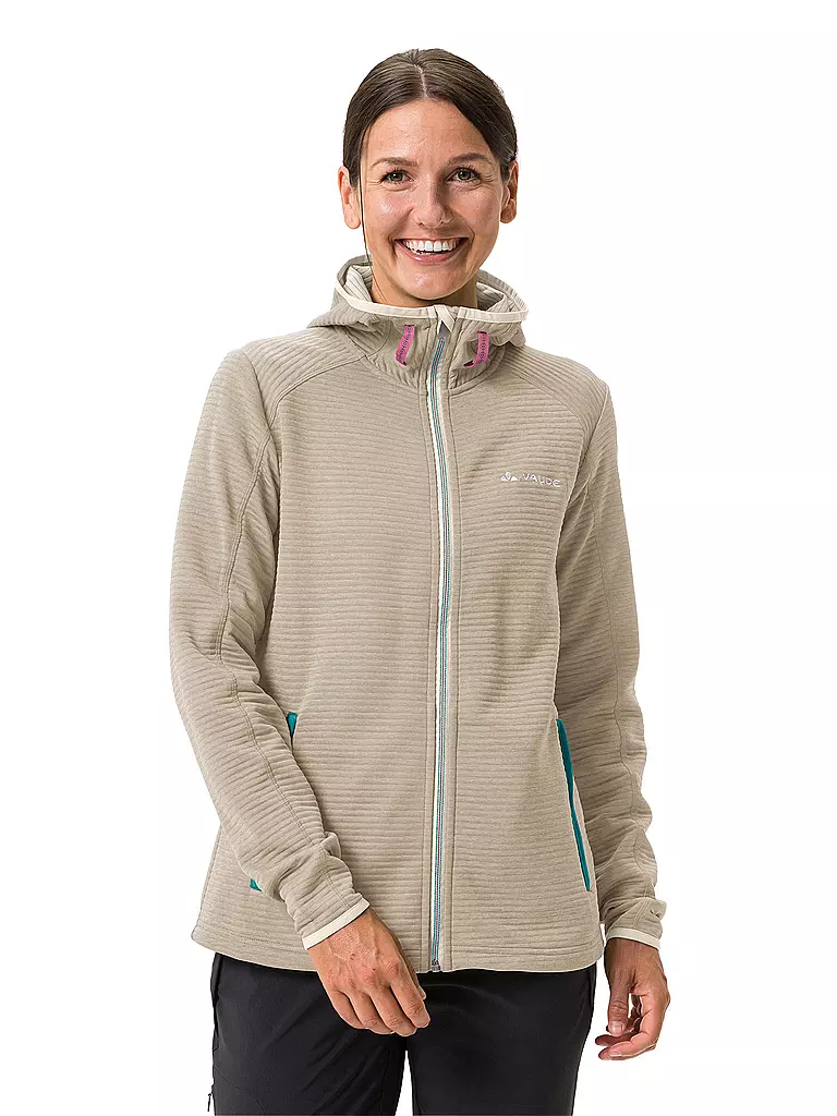 VAUDE | Damen Fleecejacke Skomer Hiking | beige