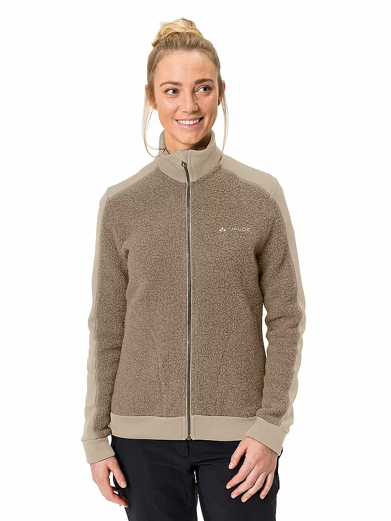 VAUDE | Damen Fleecejacke Skomer Woll Fleece | beige