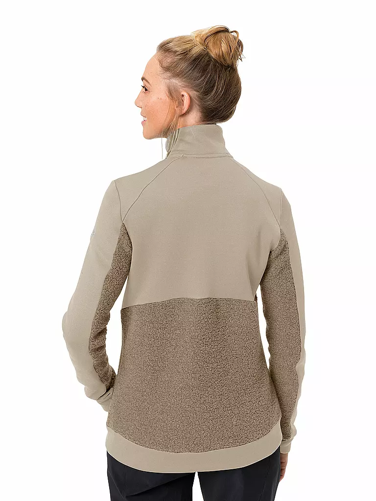 VAUDE | Damen Fleecejacke Skomer Woll Fleece | beige
