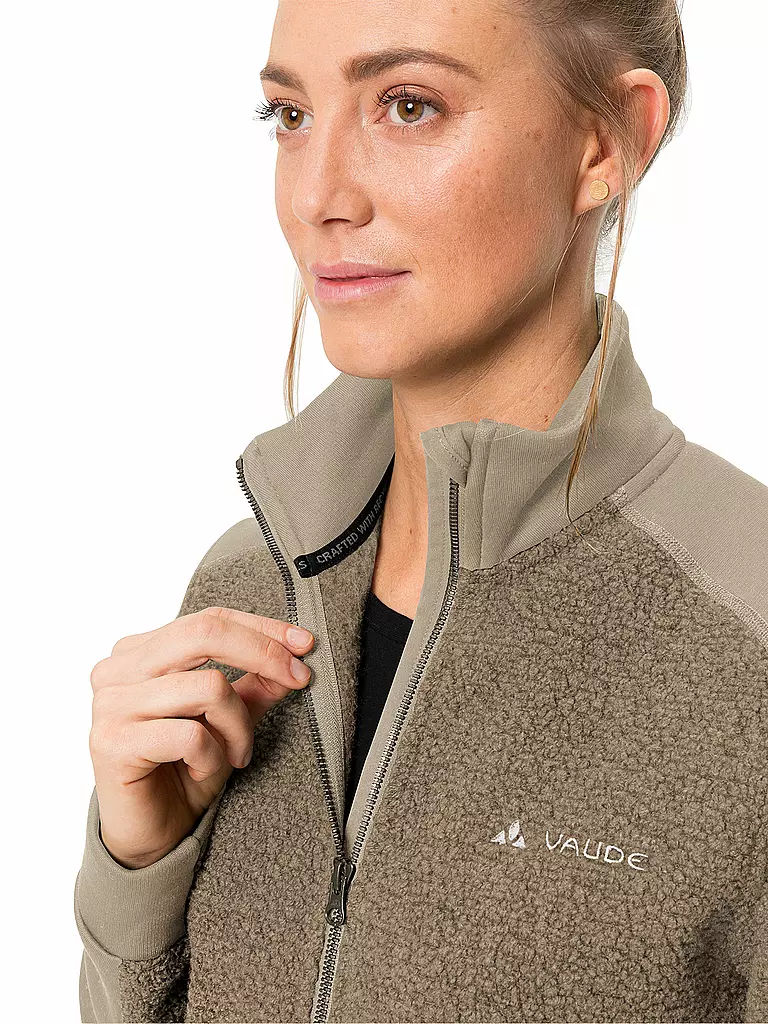 VAUDE | Damen Fleecejacke Skomer Woll Fleece | beige