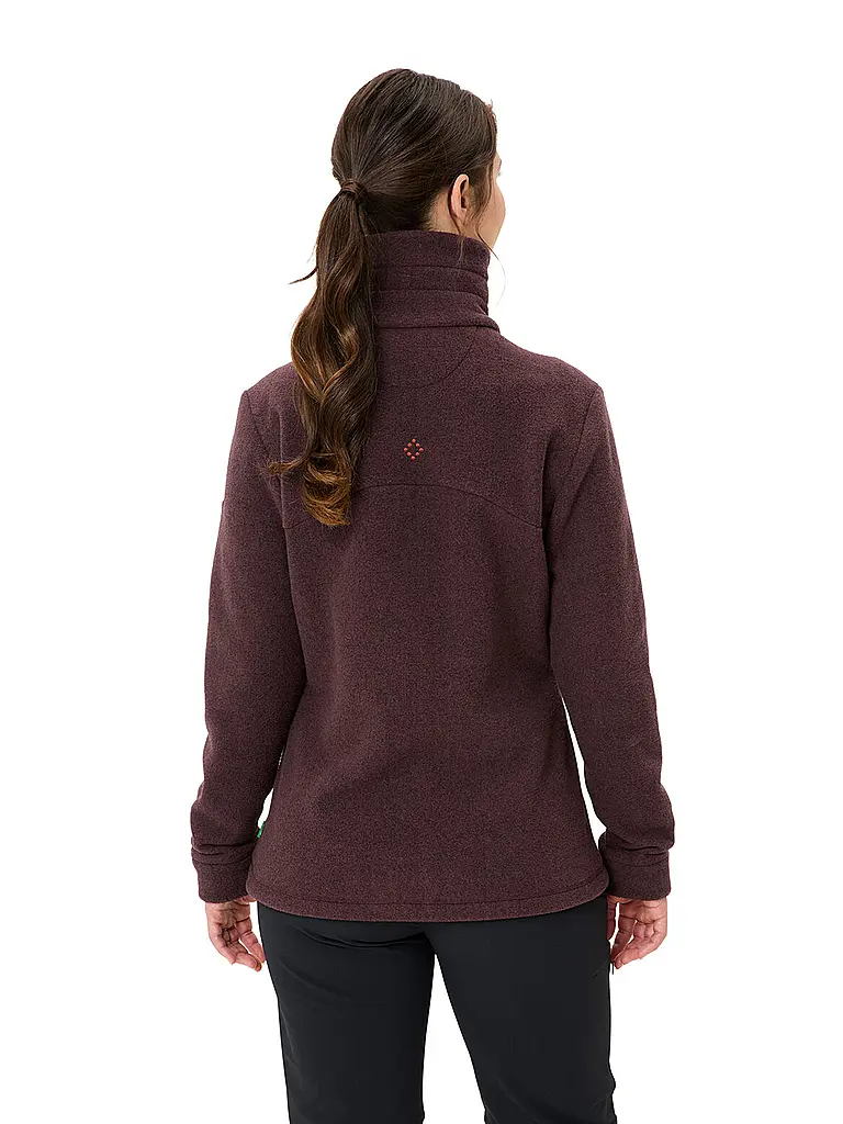 VAUDE | Damen Fleecejacke Skomer | dunkelrot