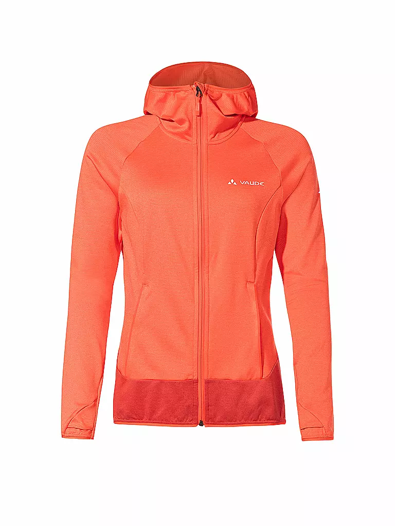 VAUDE Damen Fleecejacke Tekoa II orange