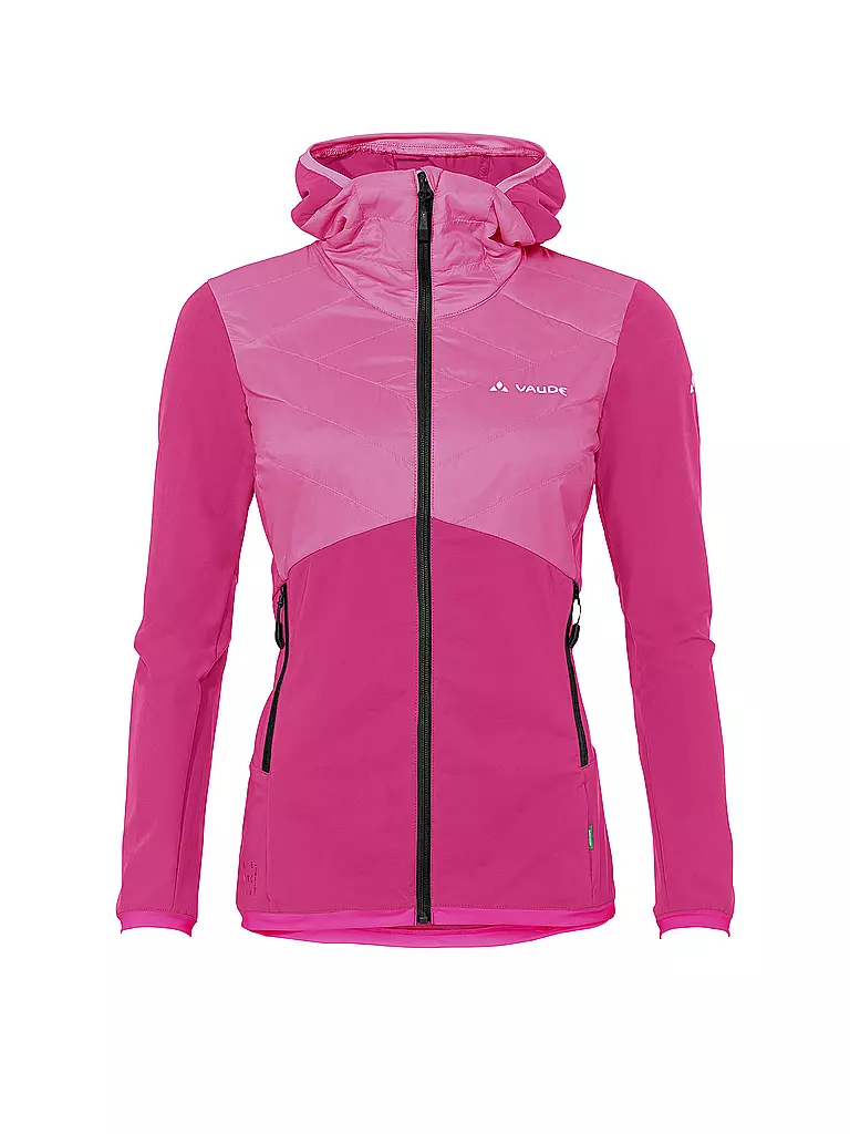 VAUDE Damen Hybrid Softshelljacke Brenva pink