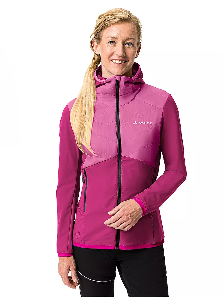 VAUDE | Damen Hybrid Softshelljacke Brenva  | pink