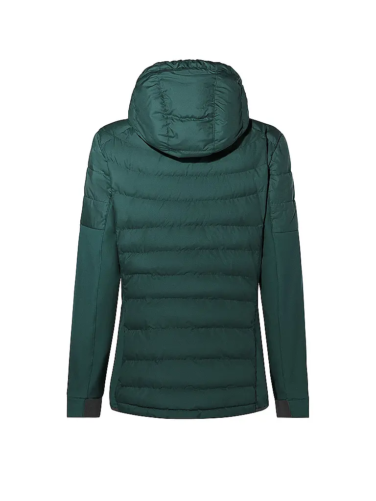 VAUDE | Damen Hybridjacke Elope  Thermo Hoodie | dunkelgrün