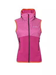 VAUDE | Damen Hybridweste Brenva Hoodie | pink