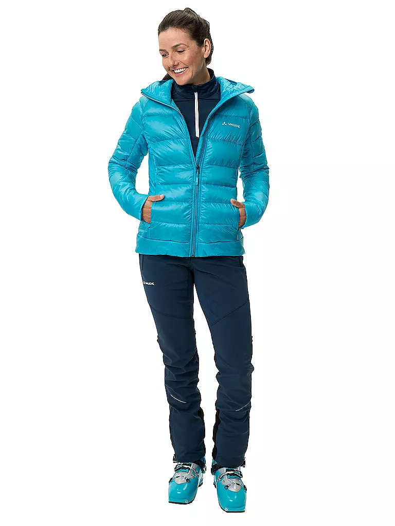 VAUDE | Damen Isojacke Kabru Hooded III Daune | hellblau