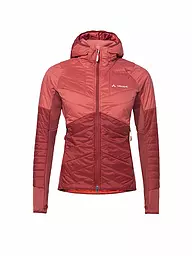 VAUDE | Damen Isojacke Sesvenna Hoodie | dunkelrot