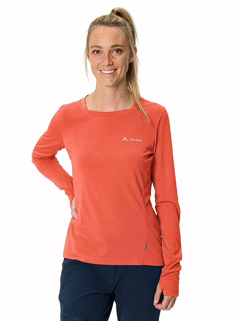 VAUDE | Damen Langarmshirt Sveit II | orange