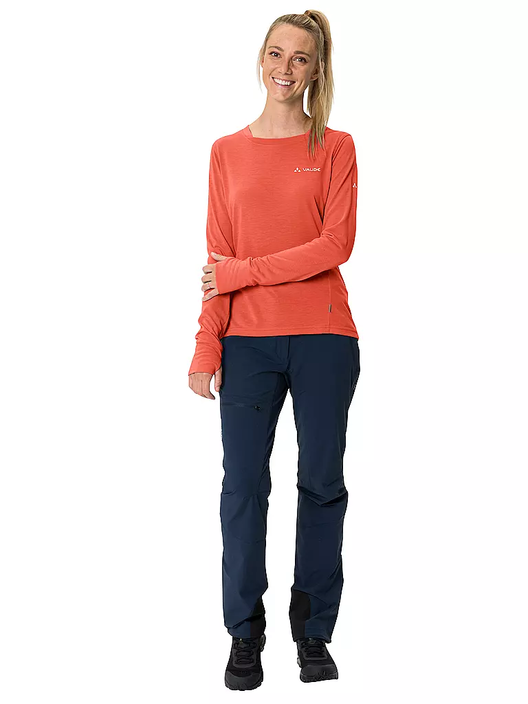 VAUDE | Damen Langarmshirt Sveit II | orange