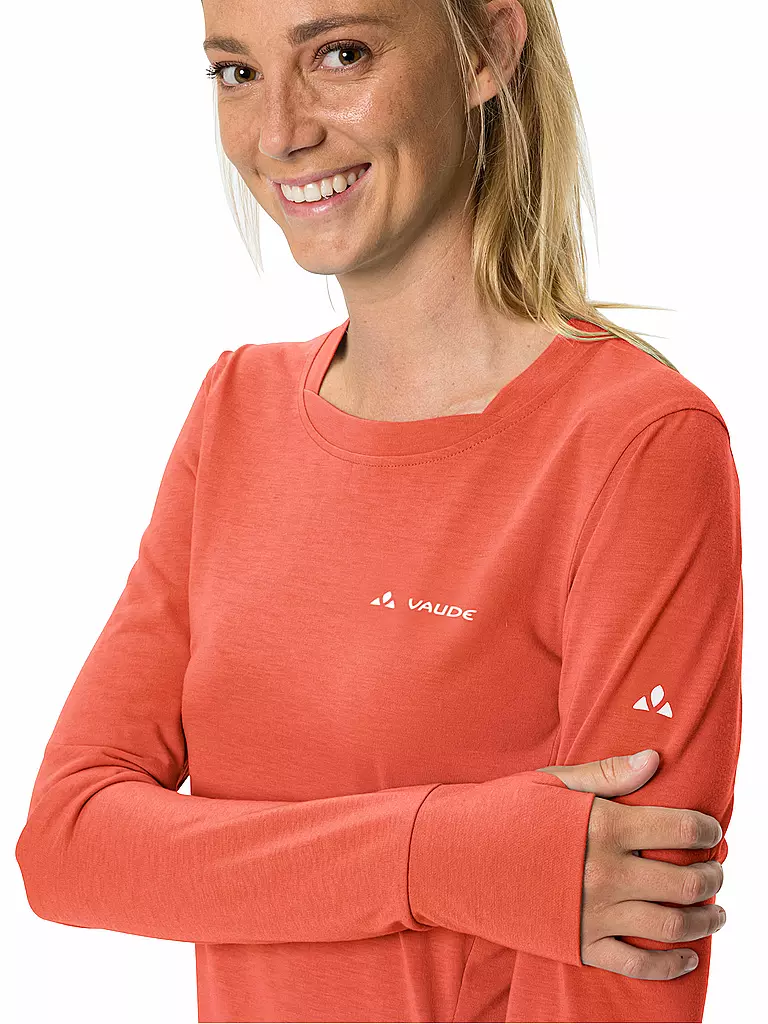 VAUDE | Damen Langarmshirt Sveit II | orange