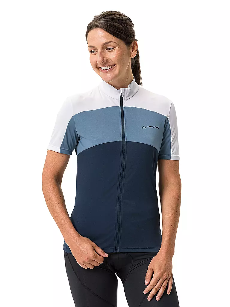 VAUDE | Damen Radtrikot Matera Full-Zip | dunkelblau