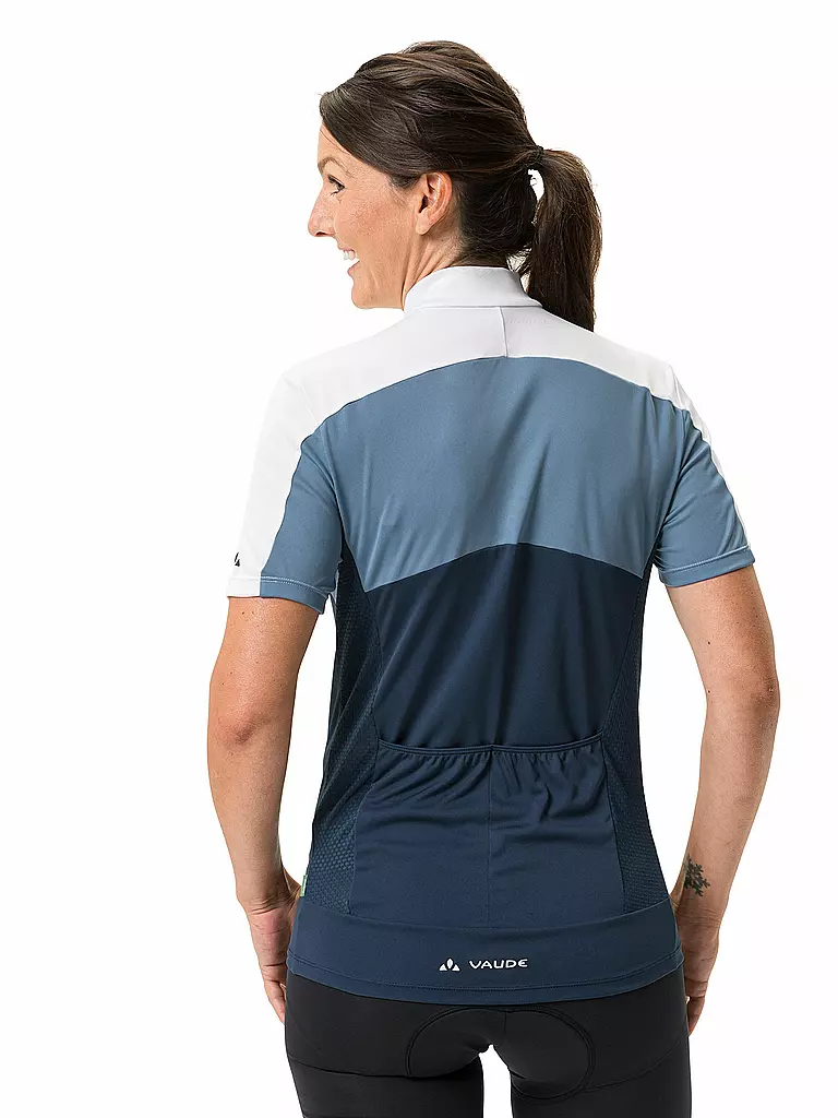 VAUDE | Damen Radtrikot Matera Full-Zip | dunkelblau