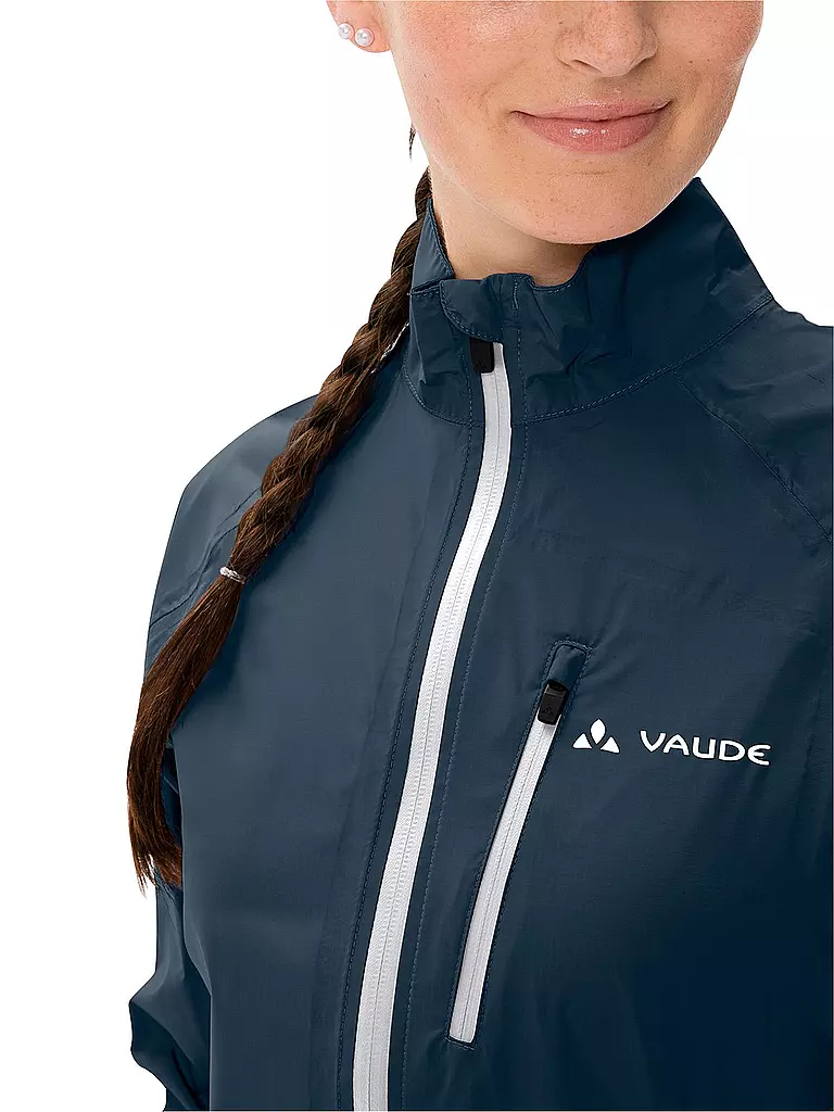 VAUDE | Damen Regenjacke Drop III | dunkelrot