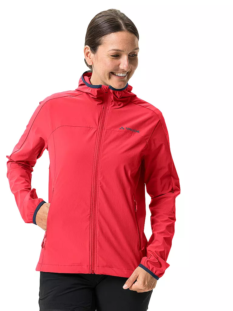 VAUDE | Damen Softshelljacke Moab IV | rot