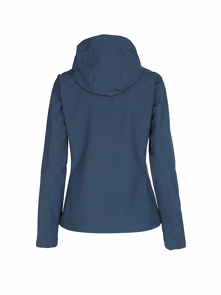 VAUDE | Damen Softshelljacke Stilaro Hoodie | blau