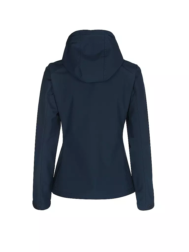 VAUDE | Damen Softshelljacke Stilaro Hoodie | dunkelblau