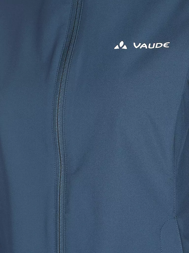 VAUDE | Damen Softshelljacke Stilaro Hoodie | blau