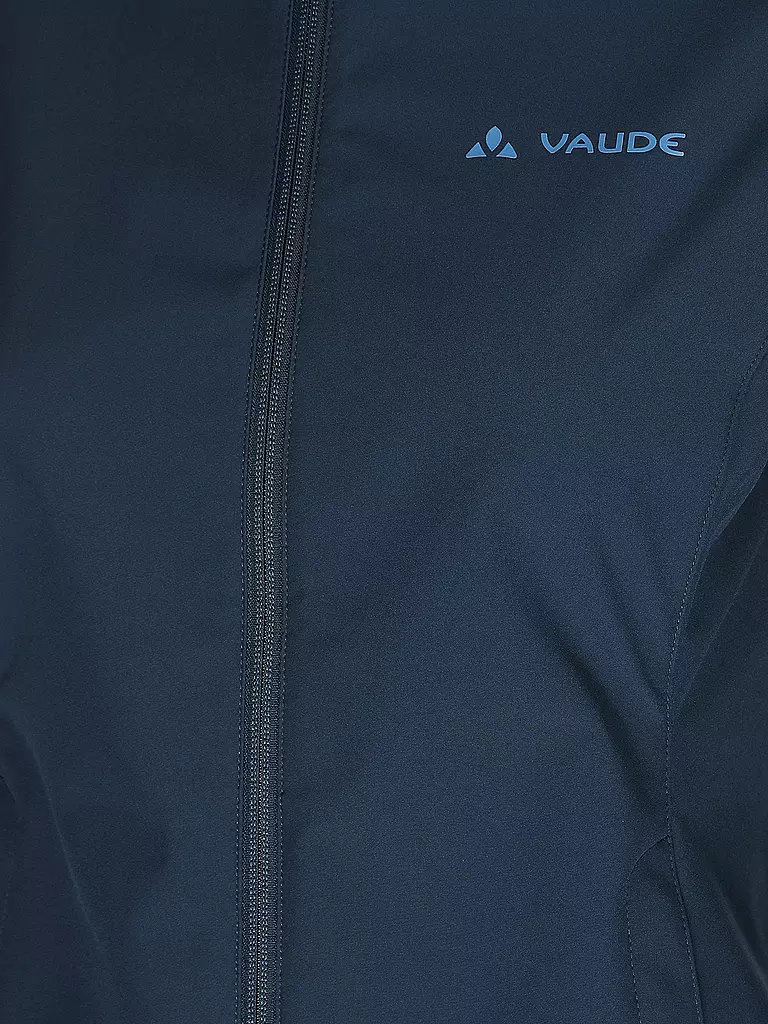 VAUDE | Damen Softshelljacke Stilaro Hoodie | dunkelblau