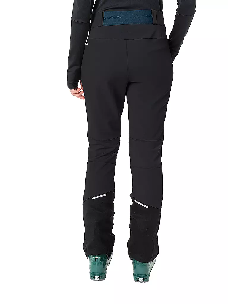 VAUDE | Damen Touren Softshellhose Larice | schwarz