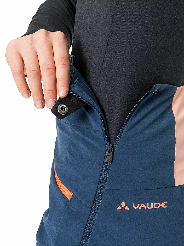 VAUDE | Damen Touren Softshellhose Monviso  | dunkelblau