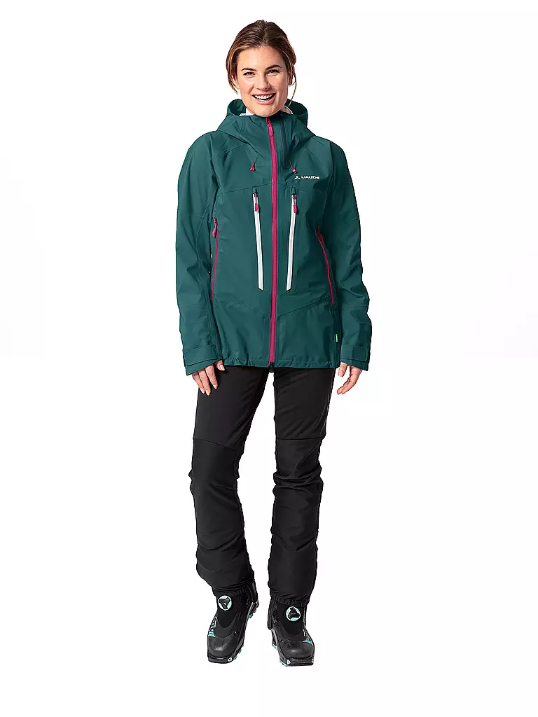 VAUDE | Damen Tourenjacke Monviso 3L | petrol