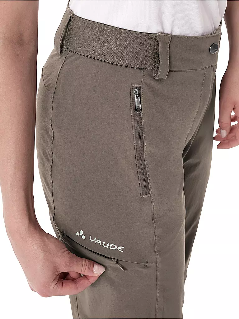 VAUDE | Damen Wanderhose  Farley Stretch ZipOff | braun