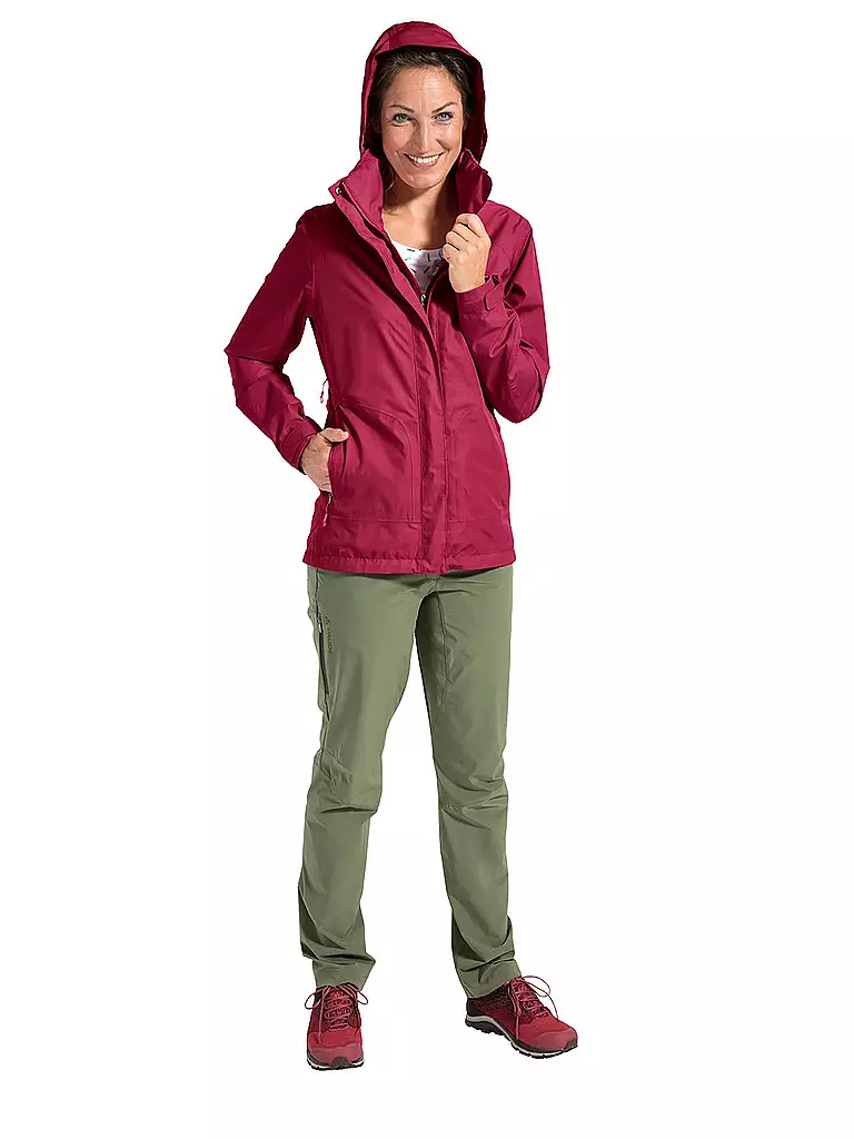 VAUDE | Damen Wanderjacke Elope 2L | rot