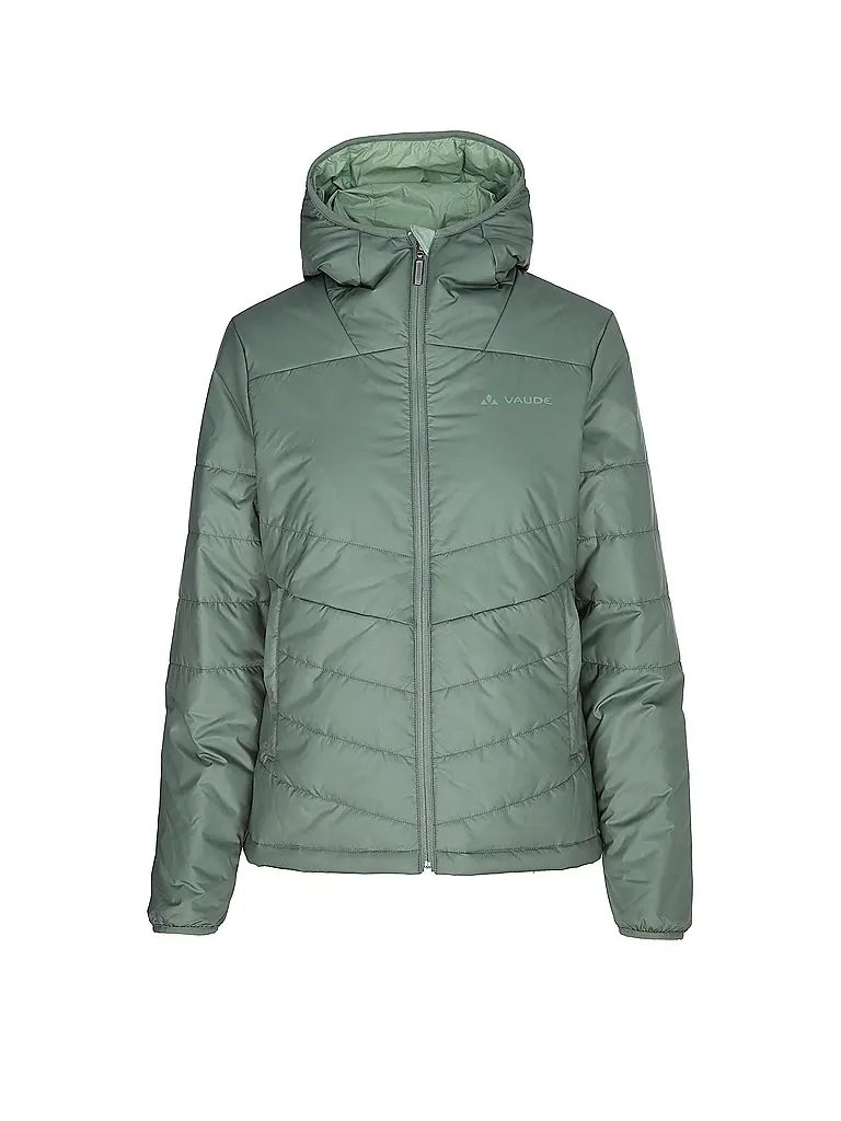 VAUDE | Damen Wanderjacke Livia Hoodie | hellgrün