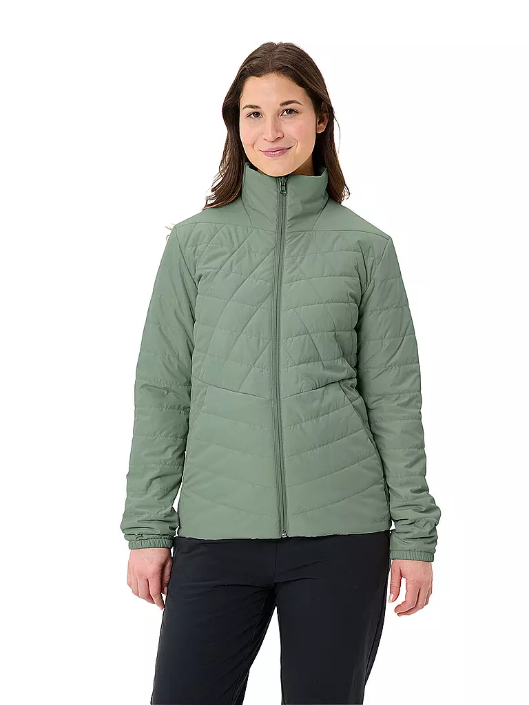 VAUDE | Damen Wanderjacke Mineo 3in1 Hoodie | dunkelgrün