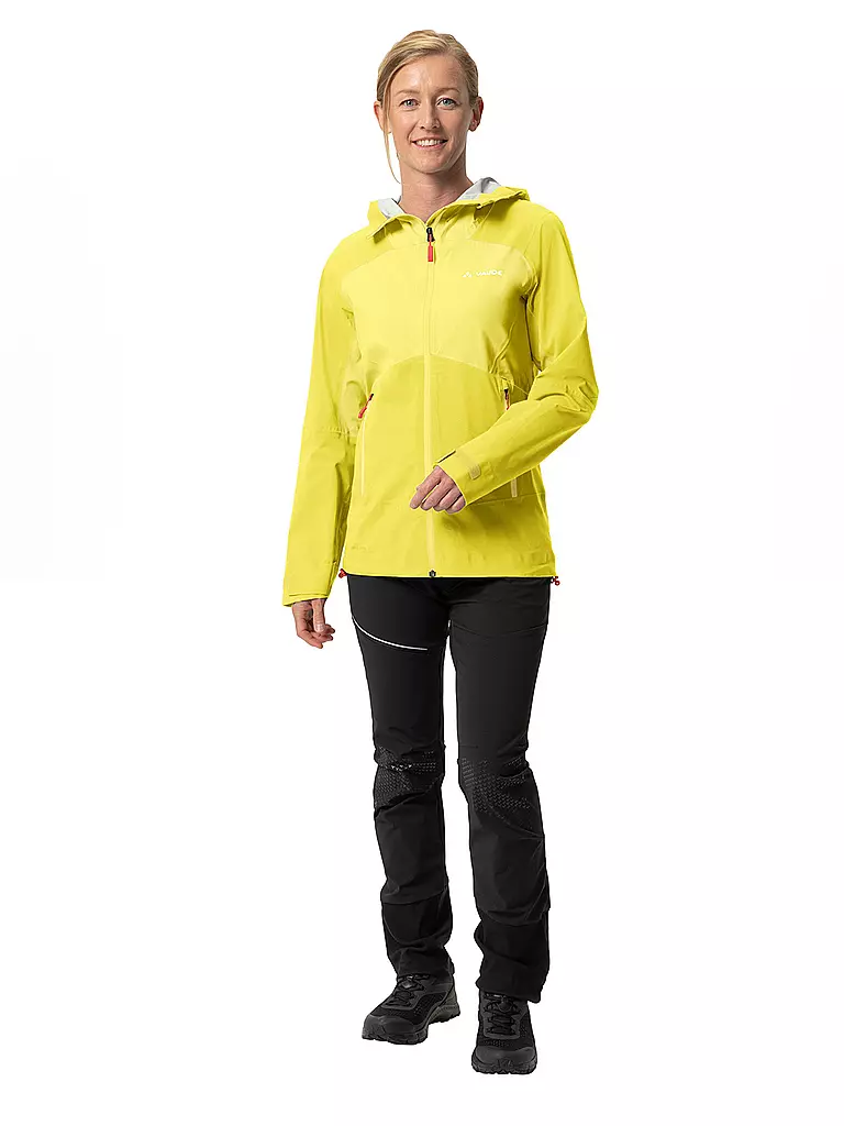 VAUDE | Damen Wanderjacke Simony IV 2,5L | gelb