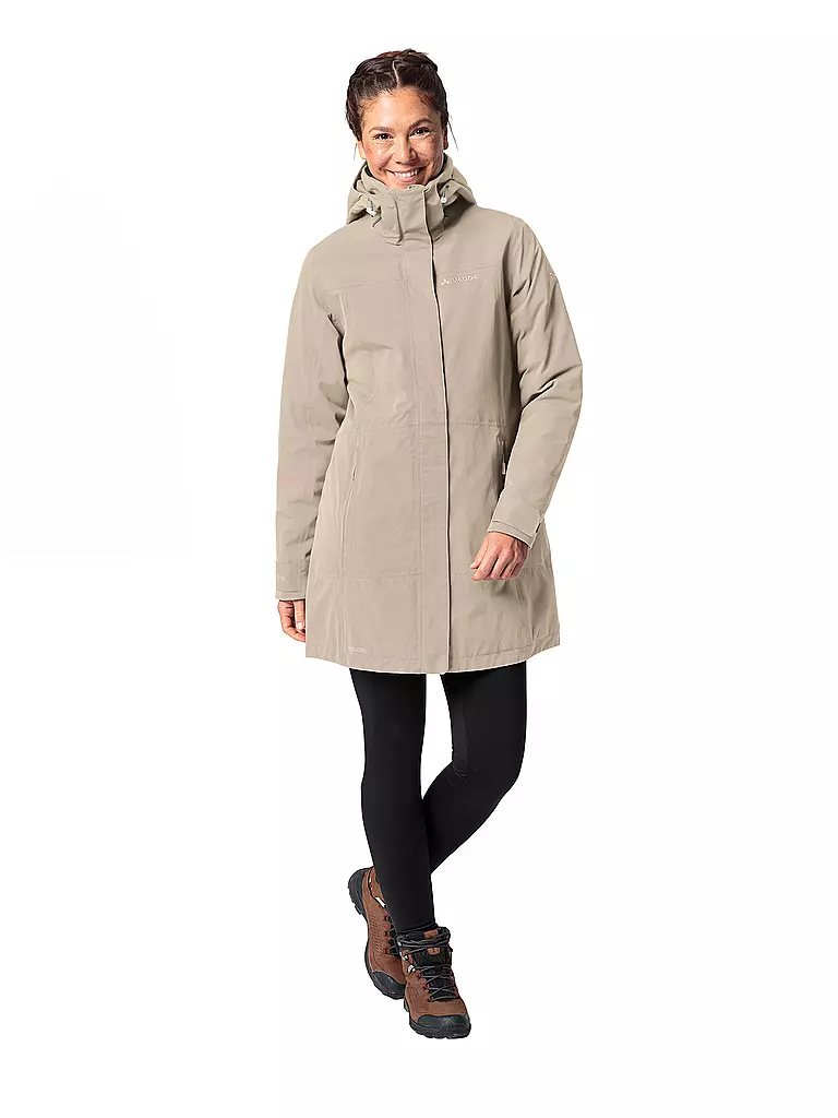 VAUDE | Damen Winterparka Skomer II Wool | beige