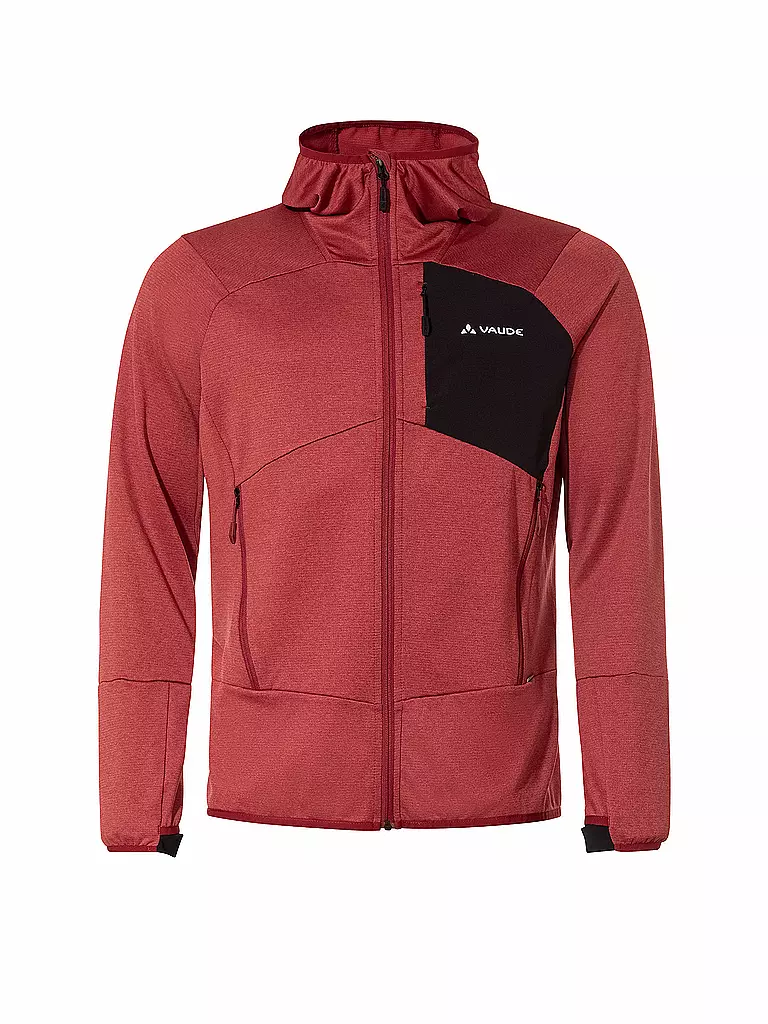 VAUDE | Herren Fleecejacke Monviso | dunkelrot