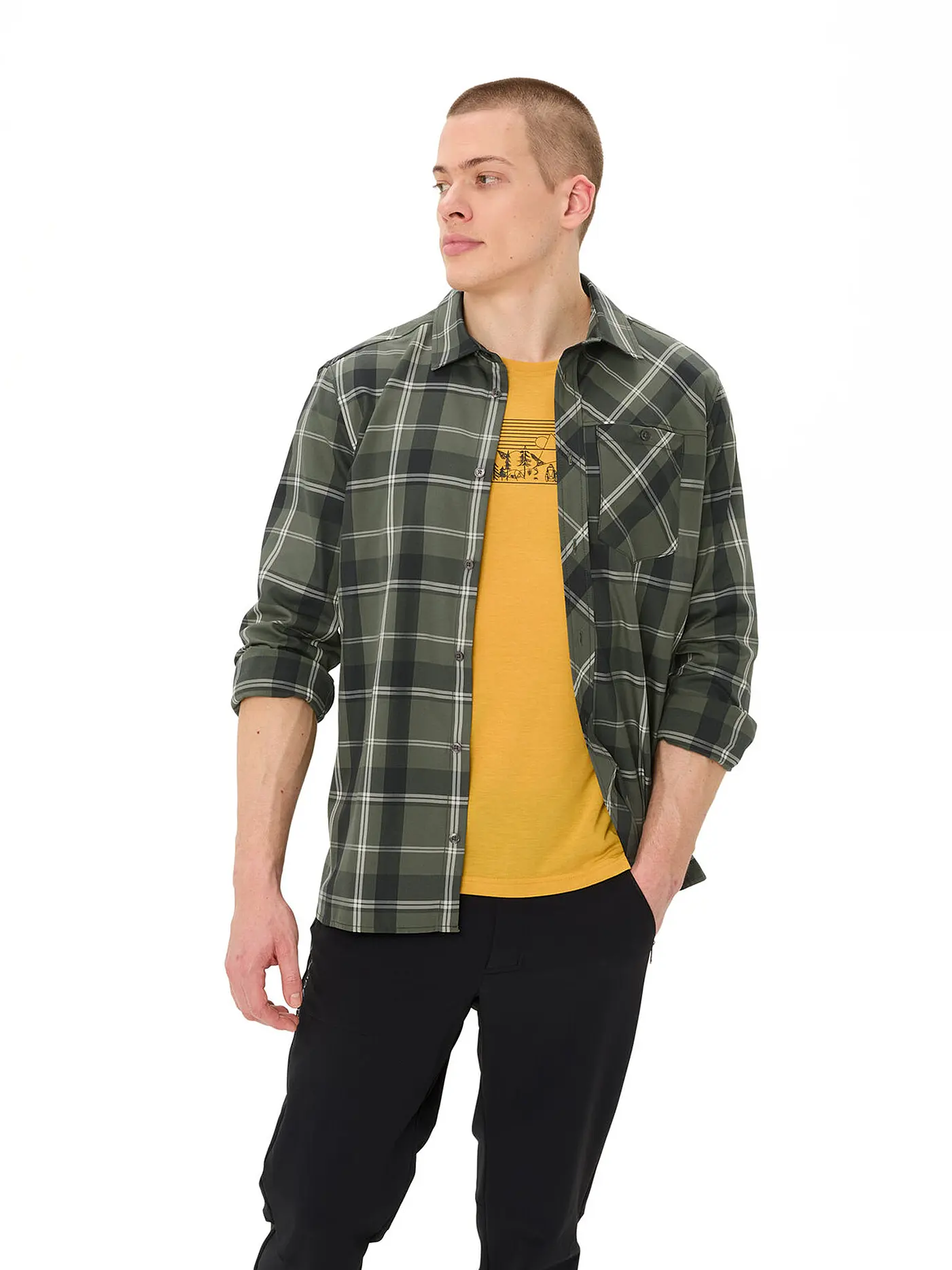 VAUDE | Herren Hemd Neshan IV | dunkelgrün