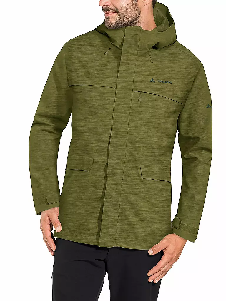 VAUDE | Herren Regenjacke Rosemoor | olive