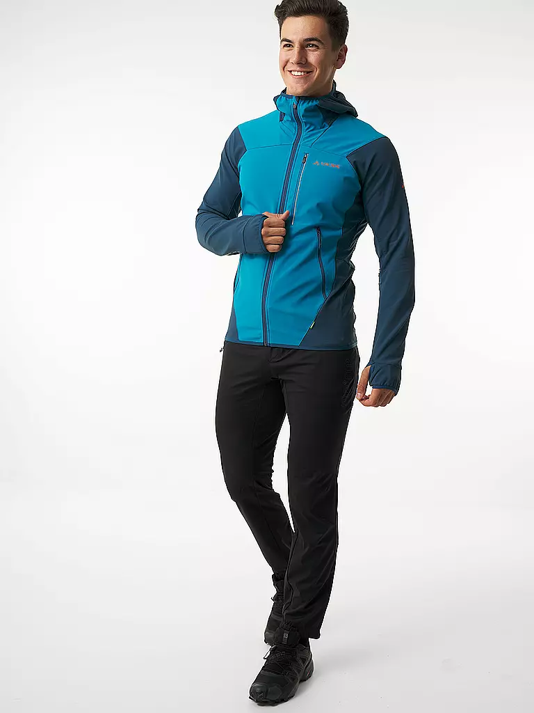 VAUDE | Herren Softshell Tourenjacke Larice | blau