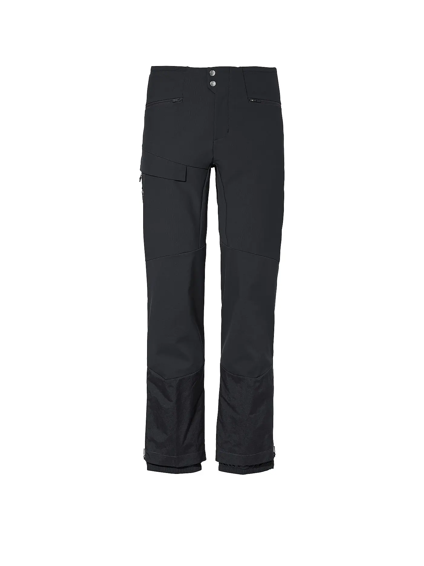 VAUDE | Herren Softshell Wanderhose Monviso Alpine | schwarz