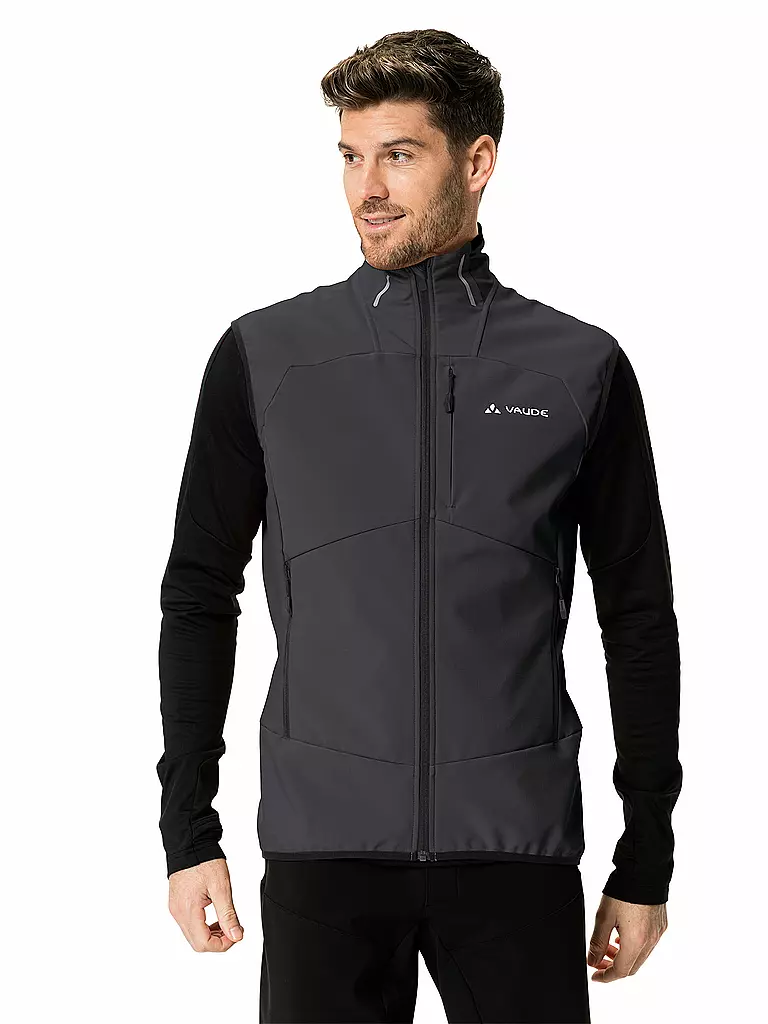 VAUDE | Herren Softshellweste Larice  | schwarz