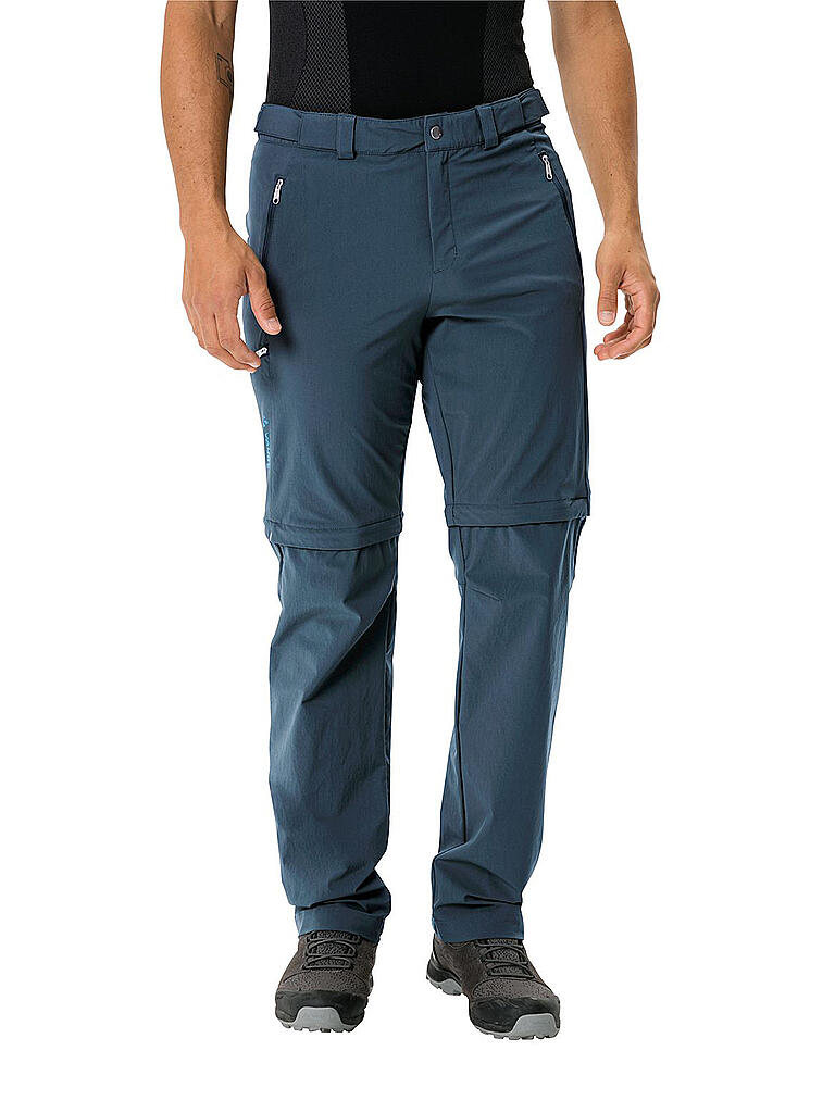 VAUDE | Herren Wanderhose Farley Stretch T-Zip III Zip-Off | dunkelblau