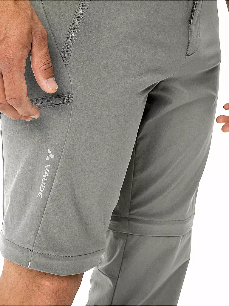 VAUDE | Herren Wanderhose Farley Stretch ZipOff II  | grau