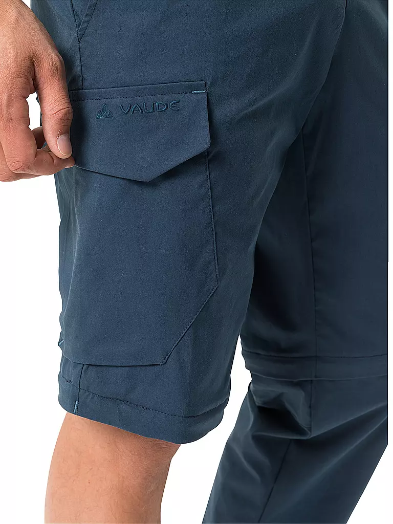 VAUDE | Herren Wanderhose Neyland Zip-Off | dunkelblau