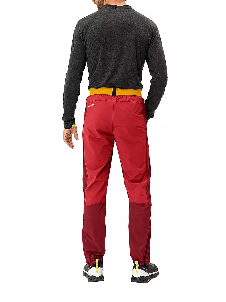 VAUDE | Herren Wanderhose Scopi | Dunkelrot