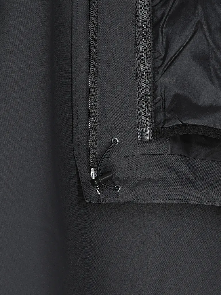 VAUDE | Herren Wanderjacke Caserina II 3in1 Hoodie | schwarz