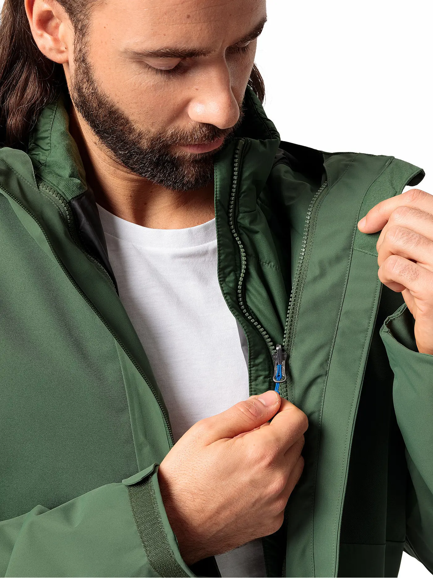 VAUDE | Herren Winterjacke Miskanti II 3in1 | olive