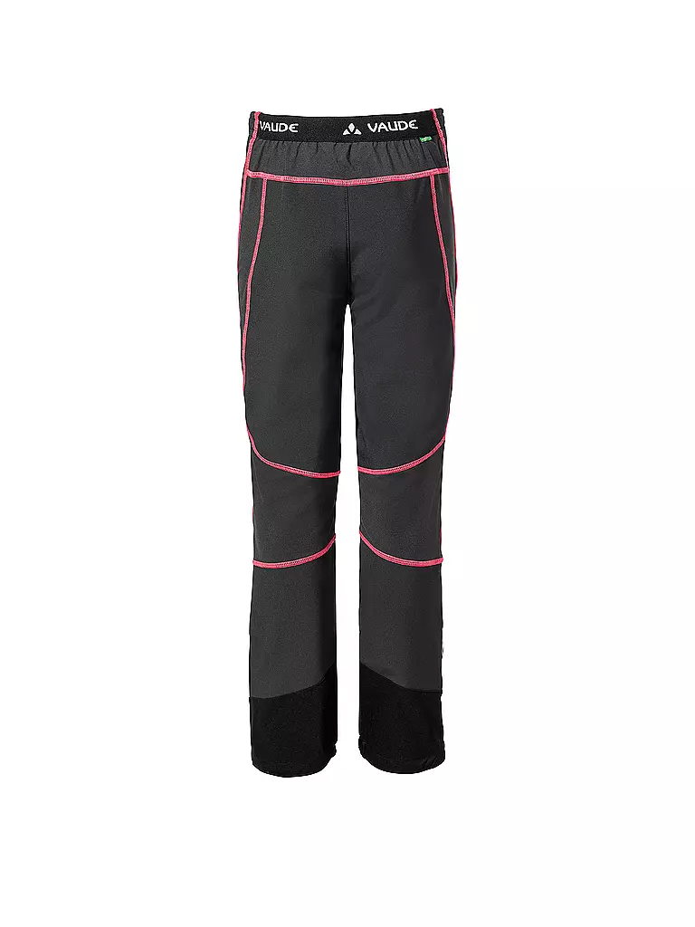 VAUDE | Kinder Softshell Wanderhose Capacida | schwarz