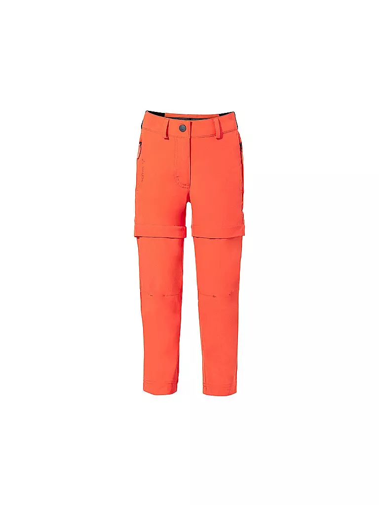 VAUDE | Kinder Wanderhose Slim Fit ZipOff | orange