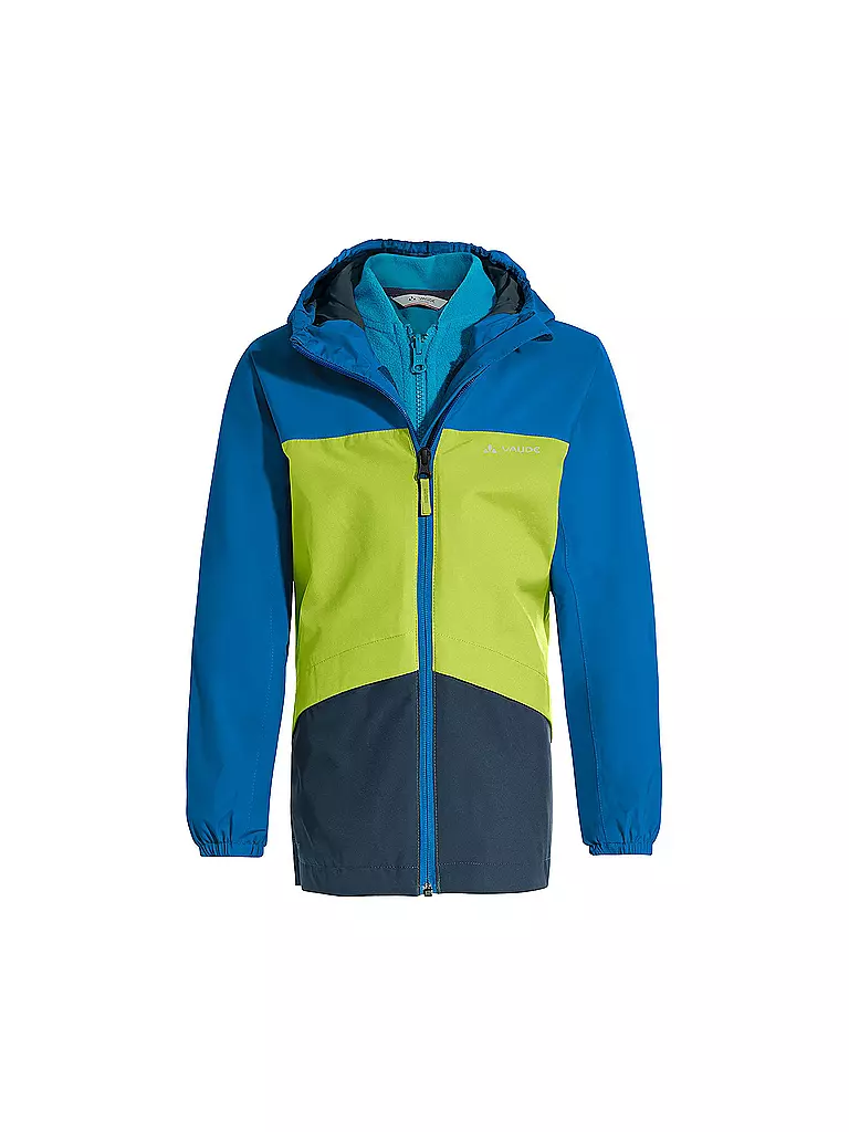 VAUDE | Kinder Wanderjacke Escape 3in1 Hoodie | blau