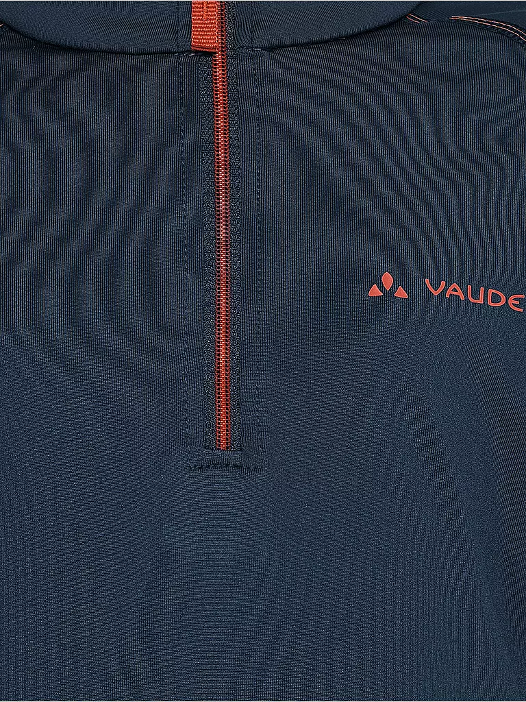 VAUDE | Kinder Wandershirt Livigno Halfzip | dunkelblau