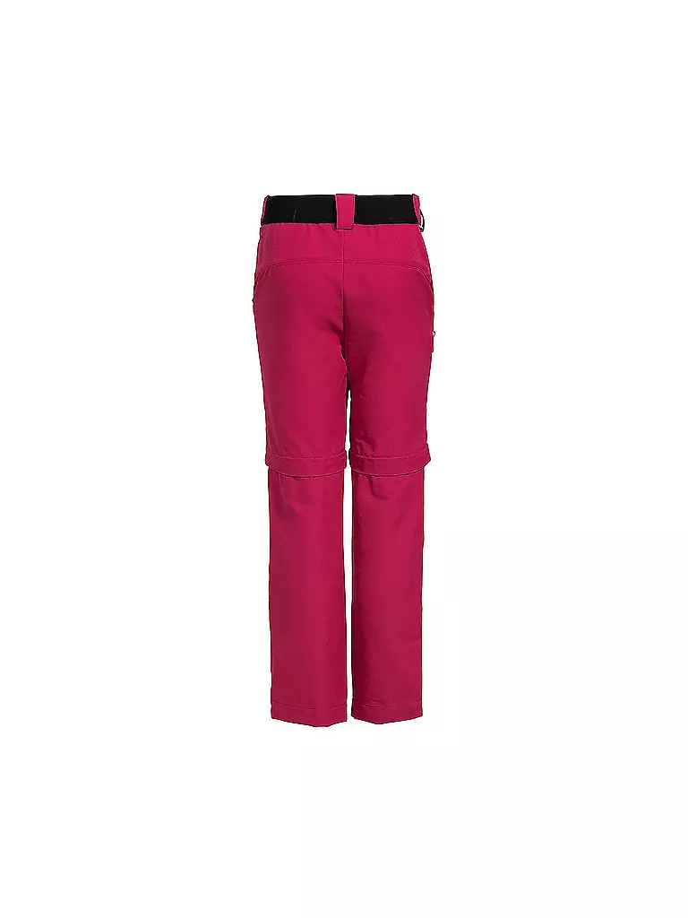 VAUDE | Kinder ZipOff Hose Detective Stretch | rot