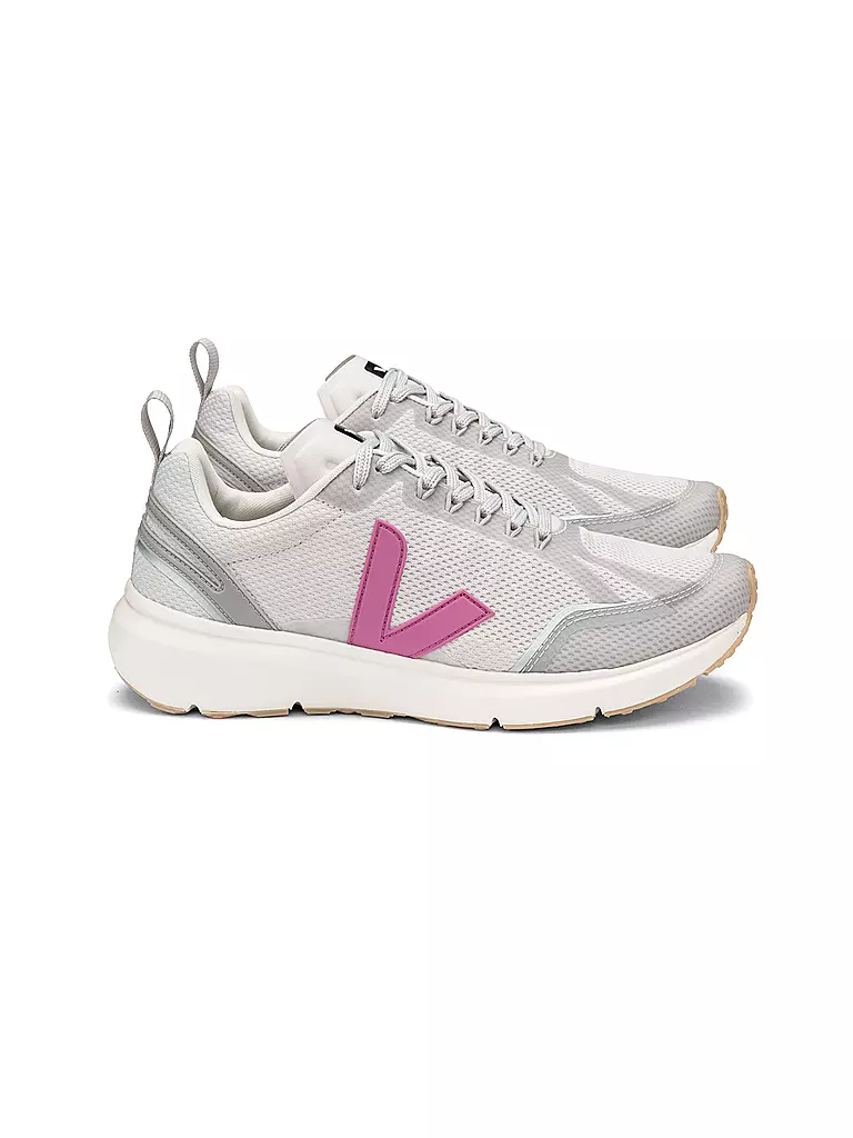 VEJA | Damen Laufschuhe Condor 2 Alveomesh LIGHT-GREY ULTRAVIOLET | weiss